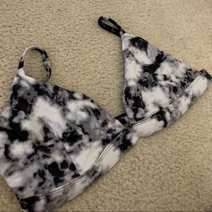 Marble Bikini Top